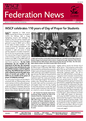 WSCF Federation News 2008 Apr