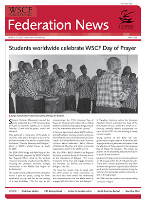 WSCF Federation News 2009 Apr