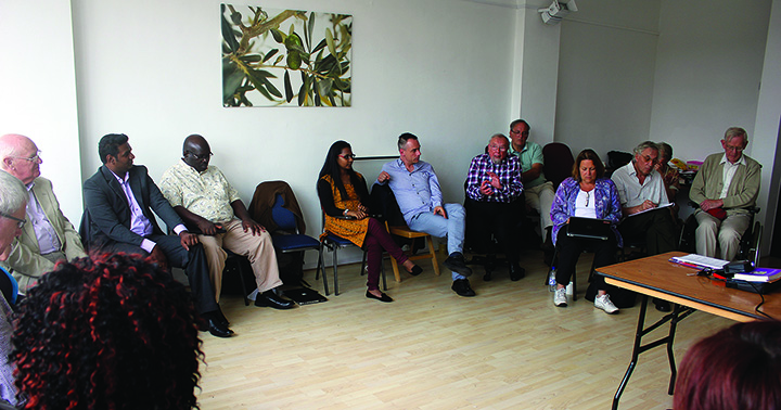 WSCF Staff and Officers Strategic Workshop with Senior Friends in Birmingham UK August 2015